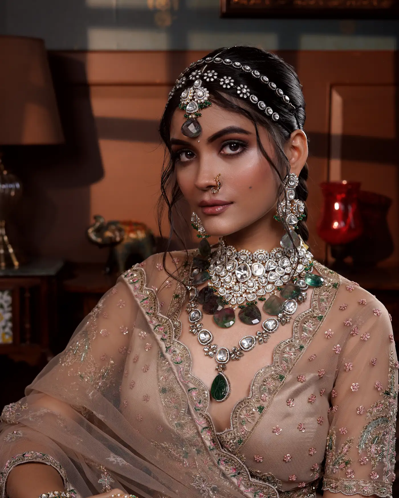 Engagement Makeup at home in Chandigarh